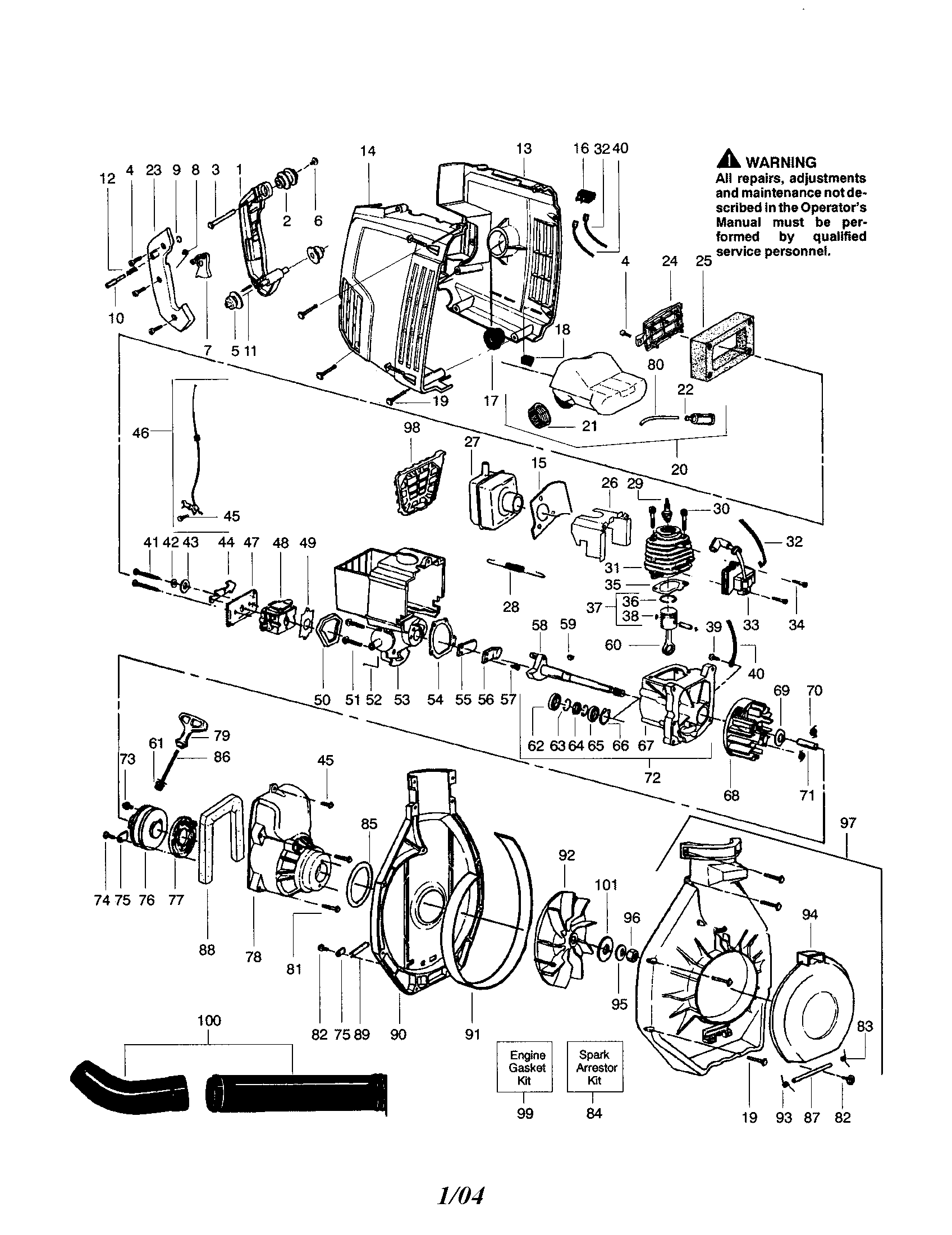 HANDLE/SHROUD/CYLINDER/HOUSING