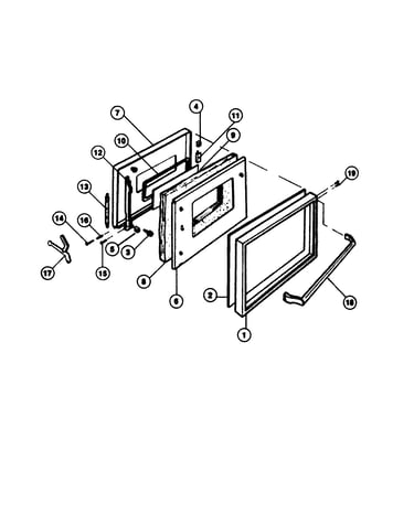 Door/frame/liner