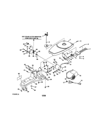 Table/motor cover/motor/base