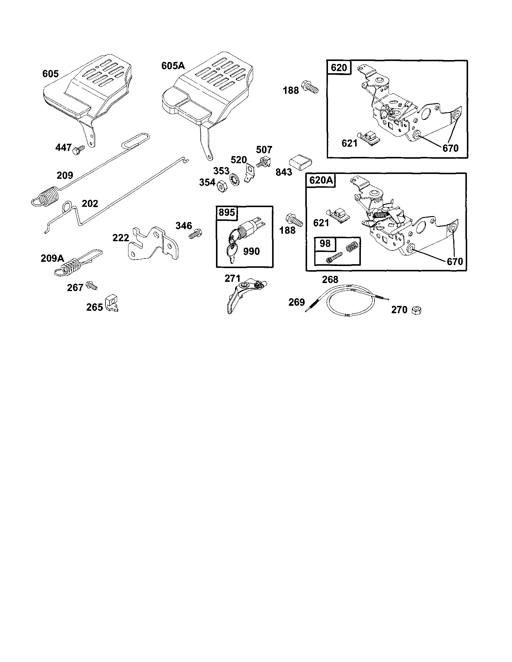 BRACKET-CONTROL/SPRING-GOVERNOR