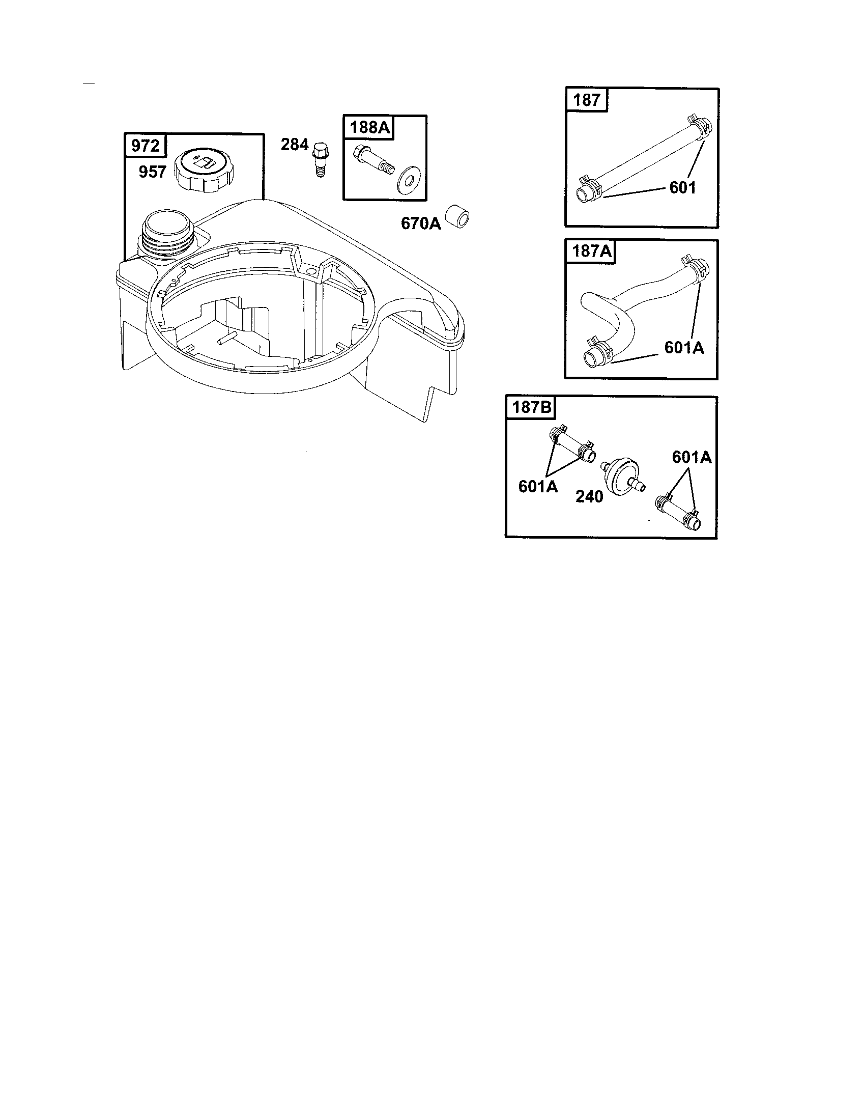 Line fuel/tank fuel