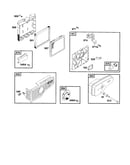 Base-air cleaner/muffler guard