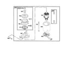 Motor-starter/housing starter