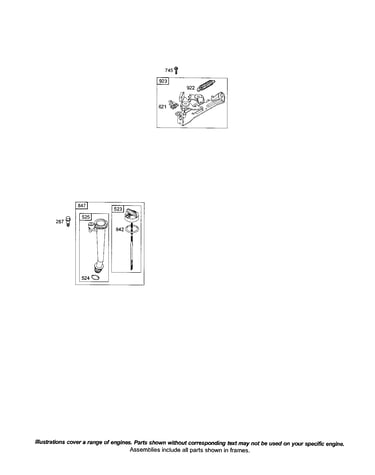 Brake/dipstick/tube