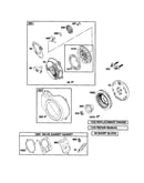 Rewind starter/housing-blower
