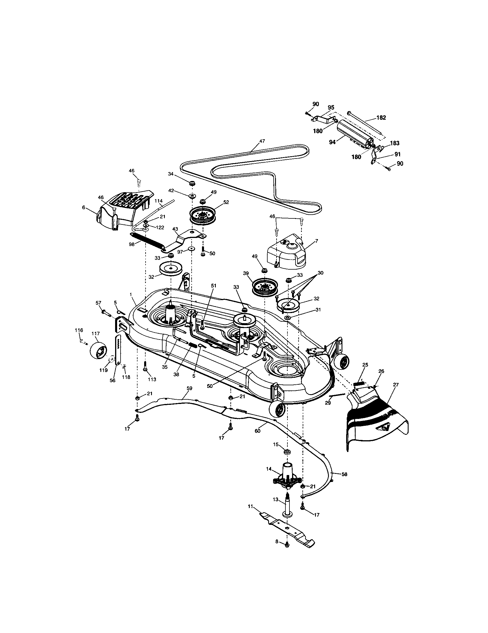 Mower deck
