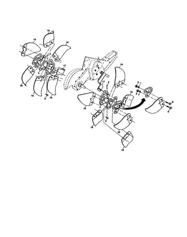 Tine assembly