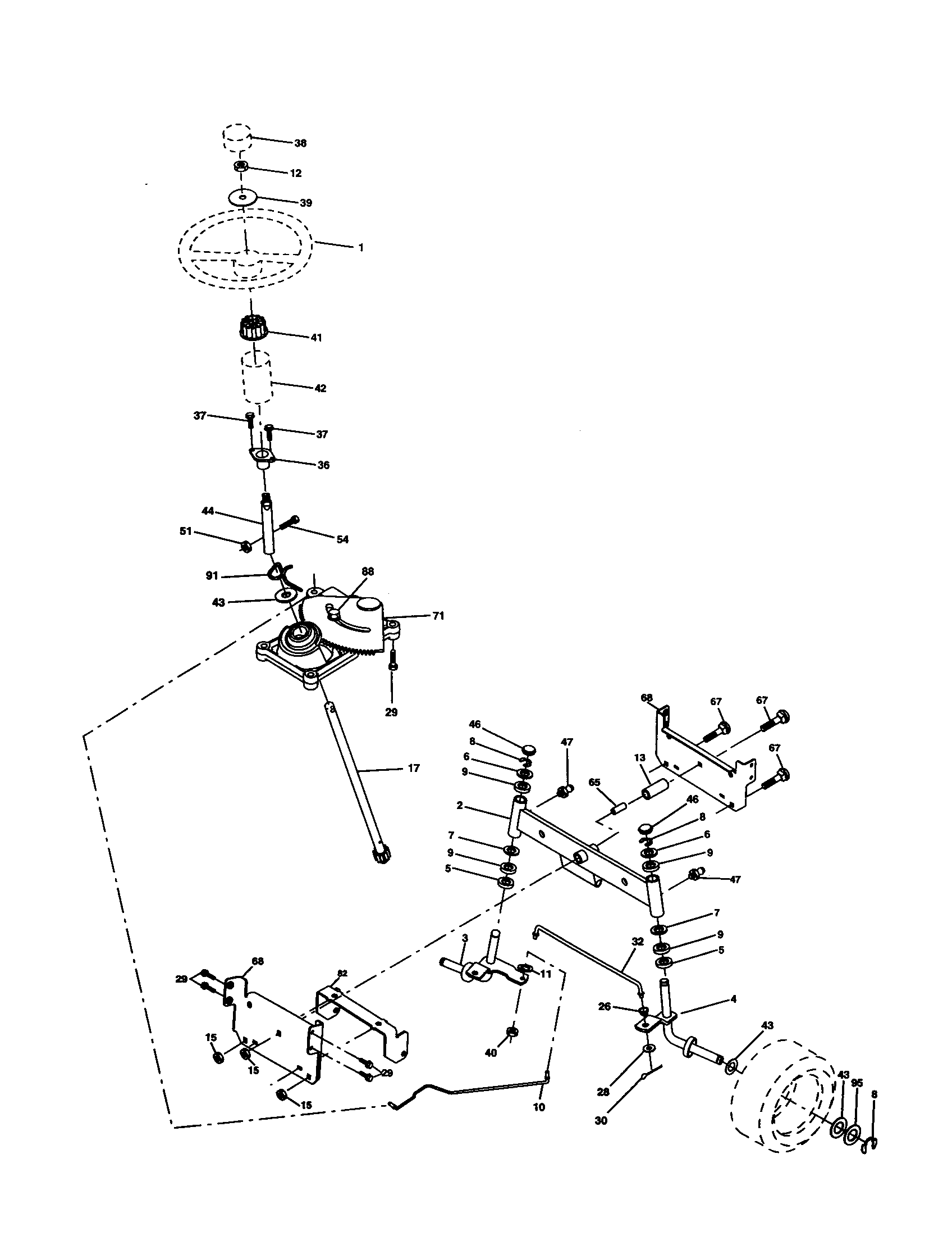 Steering assembly
