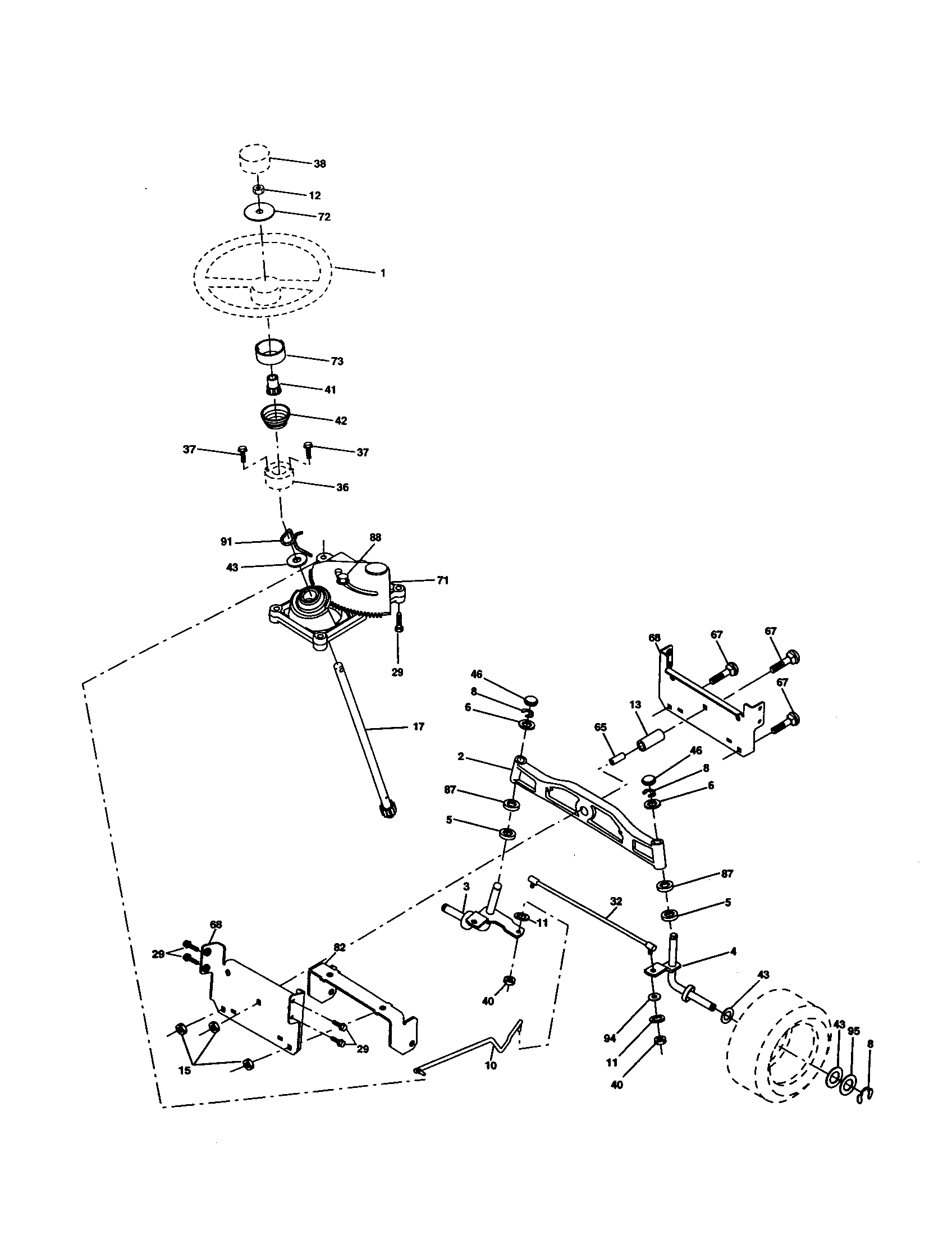 Steering assembly