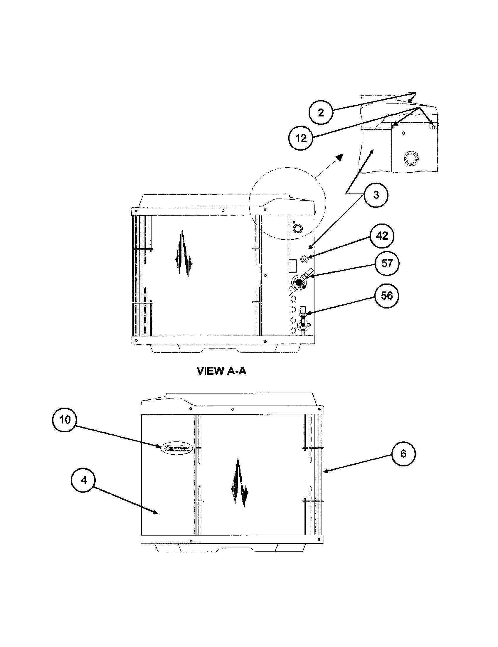 Grille/valve-svc/post corner