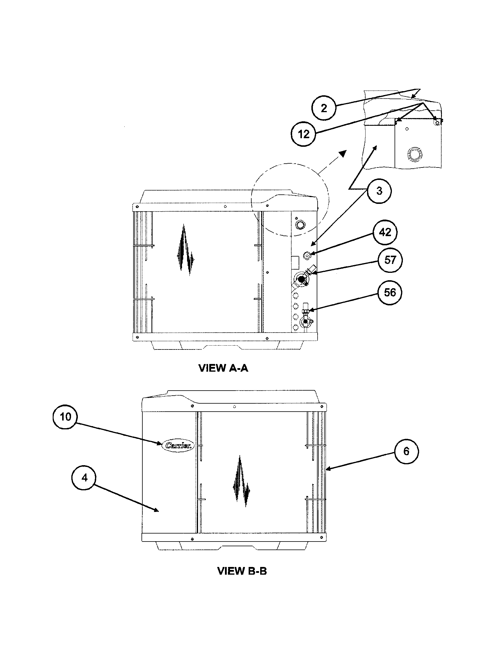 Grille/valve-svc/post corner