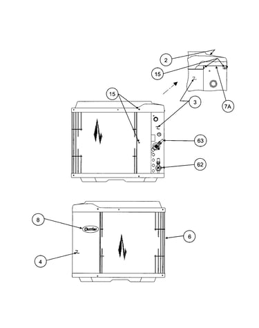 Grille/valve-svc/post corner