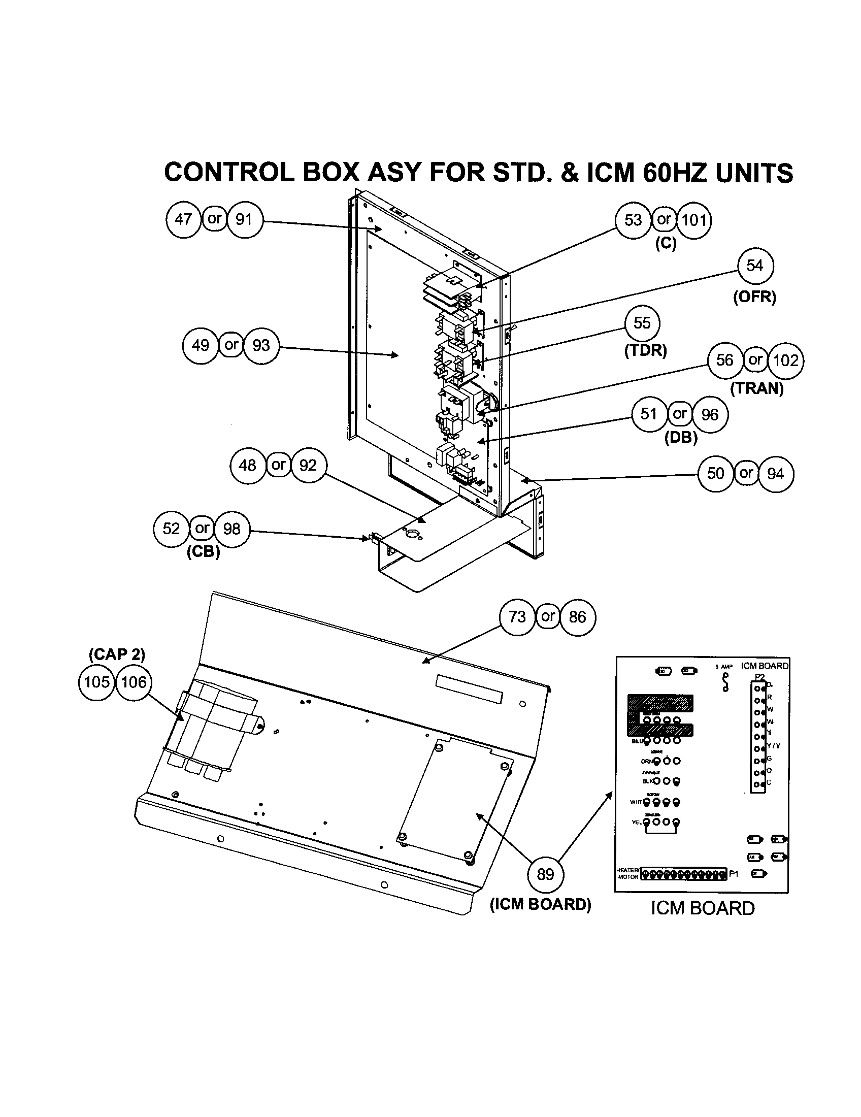 CONTROL BOX ASSEMBLY