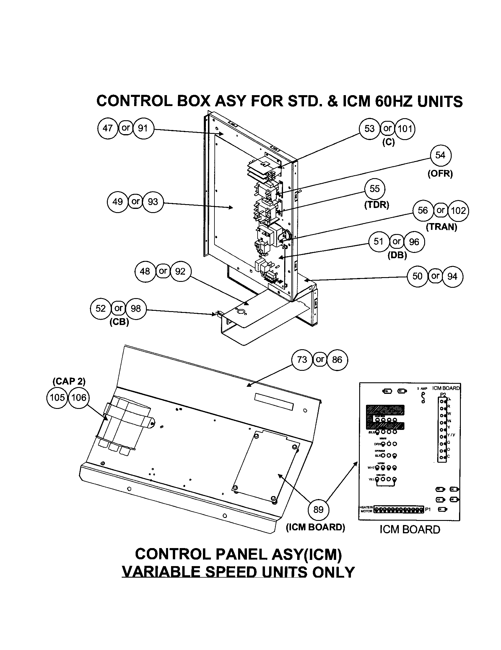 CONTROL BOX ASSEMBLY