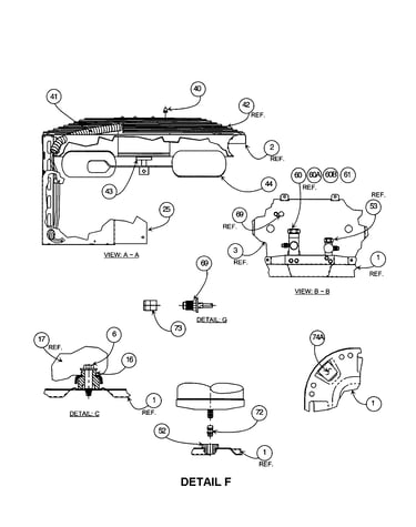 Service panel/base pan