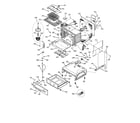 GE JS966SD1SS insulation/oven/drawer diagram