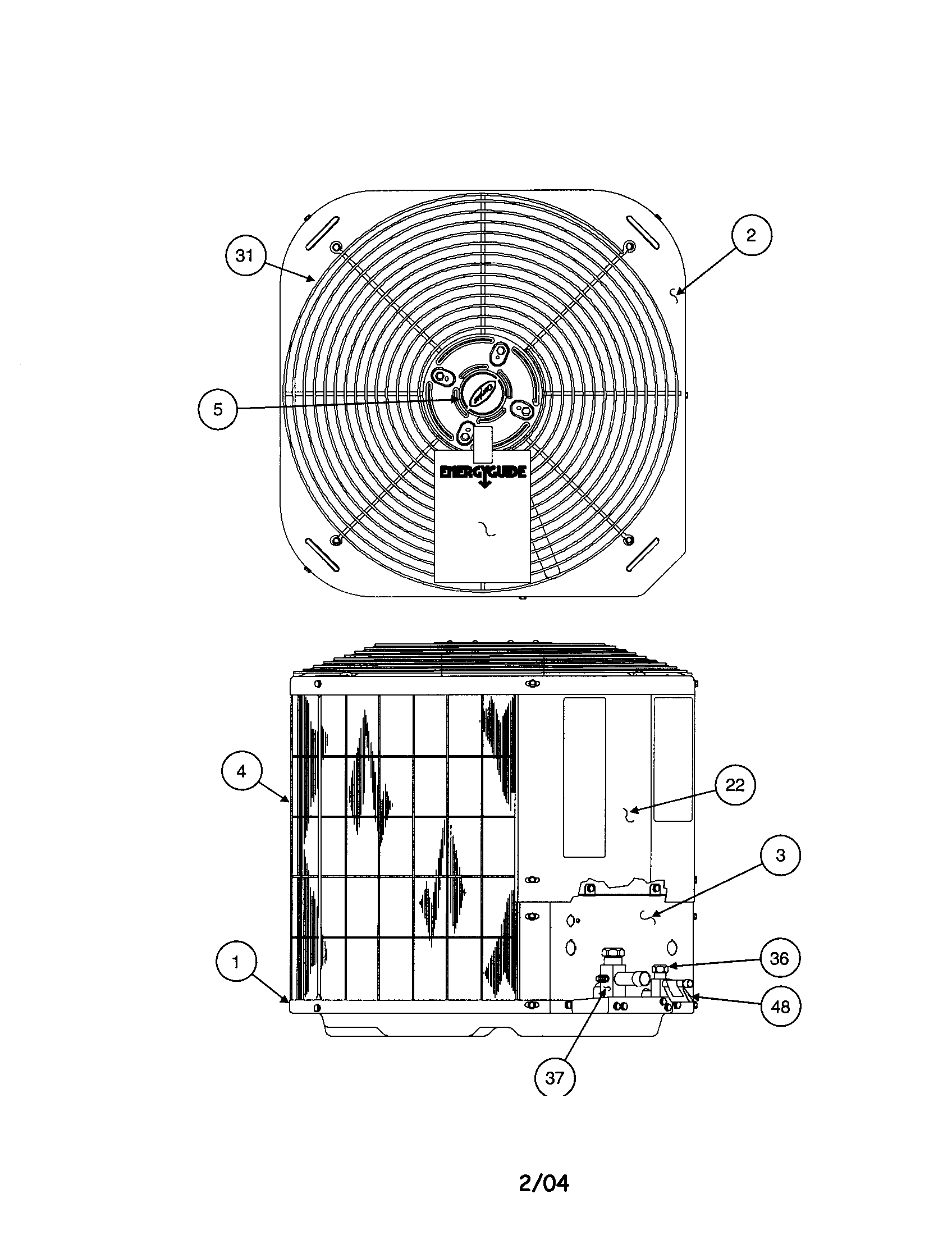 Fan guard/inlet grille