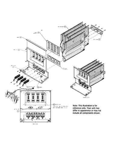 Hx and panel assembly