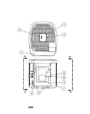 Outlet grille/top cover