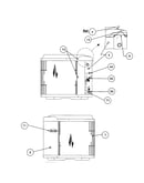 Inlet grille/service panel