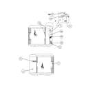 Carrier 38YZA024 SERIES320 inlet grille/service panel diagram