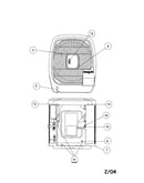 Outlet grille/top cover