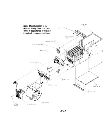 Casing and blower assemblies