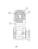 Outlet grille/top cover