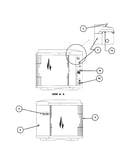 Inlet grille/service panel