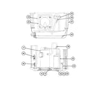 Carrier 38TXA024 SERIES330 compressor/condenser coil diagram