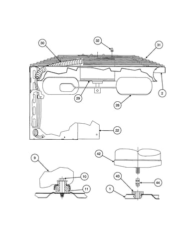 Motor/fan prop