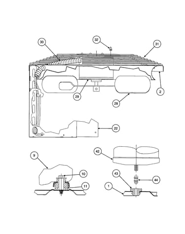 Motor/fan prop