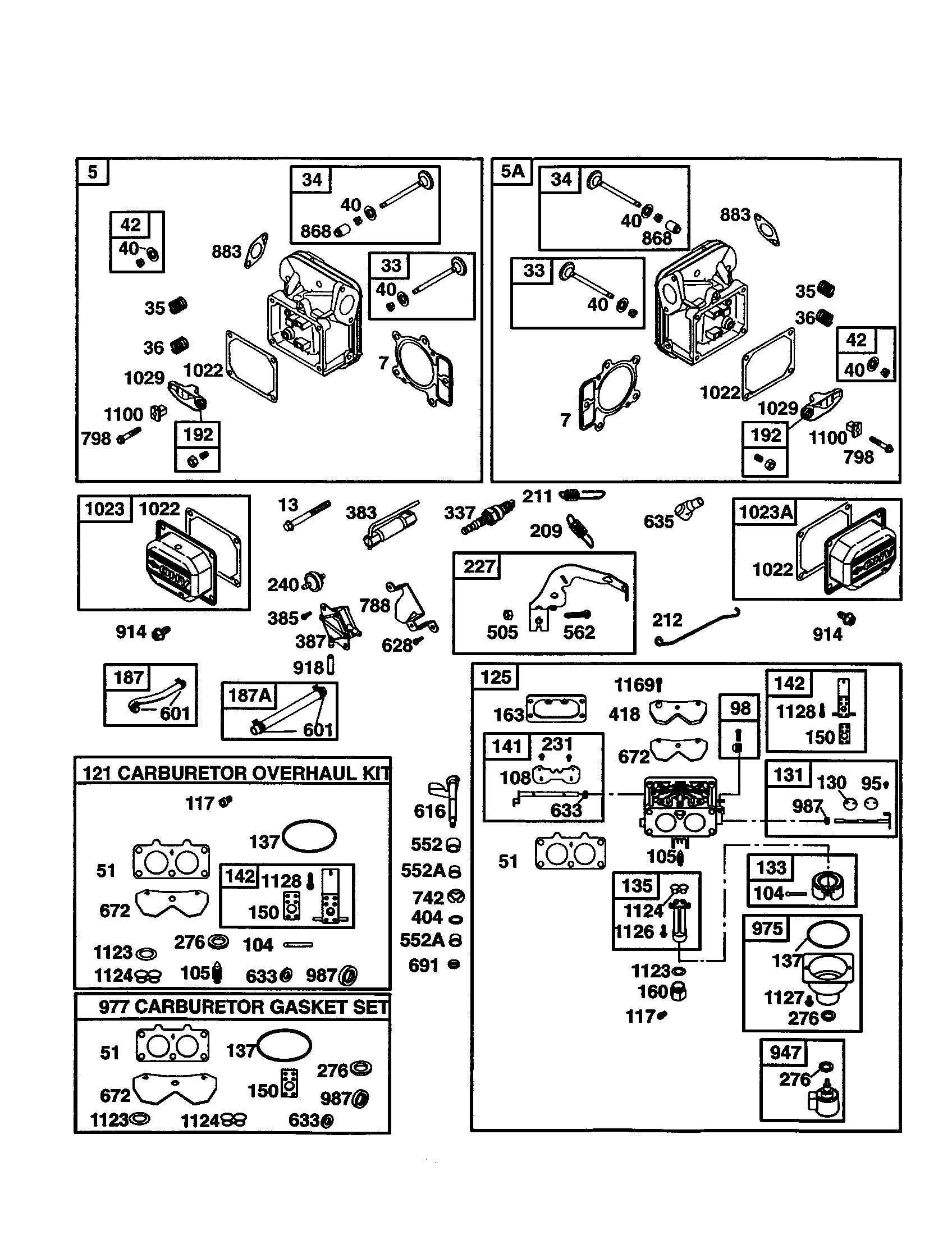 Cylinder-head/carburetor