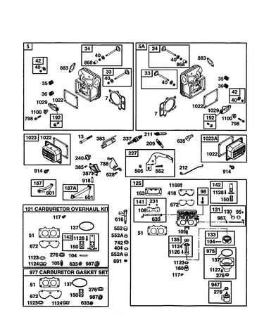Cylinder-head/carburetor