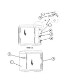 Inlet grille / service panel
