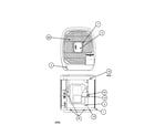 Carrier 38YDB048 SERIES310 outlet grille / top cover diagram