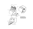 Carrier 58CTA09010014 blower assembly diagram