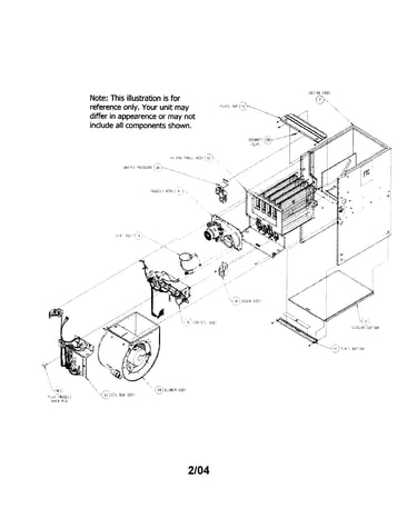 Casing and blower assemblies