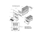 Carrier 58CVA110---10022 hx and panel assembly diagram