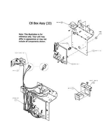 Control box assembly