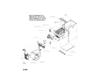 Carrier 58CTX07010008 casing and blower assembly diagram