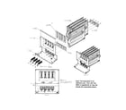 Carrier 58CTX04510008 hx and panel assembly diagram