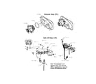 Carrier 58CTA15510020 inducer/gas control assembly diagram