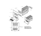 Carrier 58CTX09010020 hx and panel assembly diagram