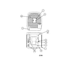 Carrier 38YDB036 SERIES310 outlet grille/top cover diagram