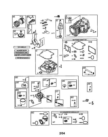 Cylinder / crankshaft