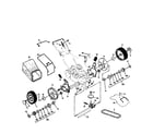 Craftsman 917371491 wheels/tires/bag diagram