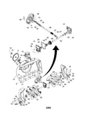 Auger housing/impeller