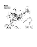 Chain/bar/handle/fan housing