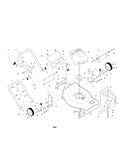 Engine/housing/handle/blade